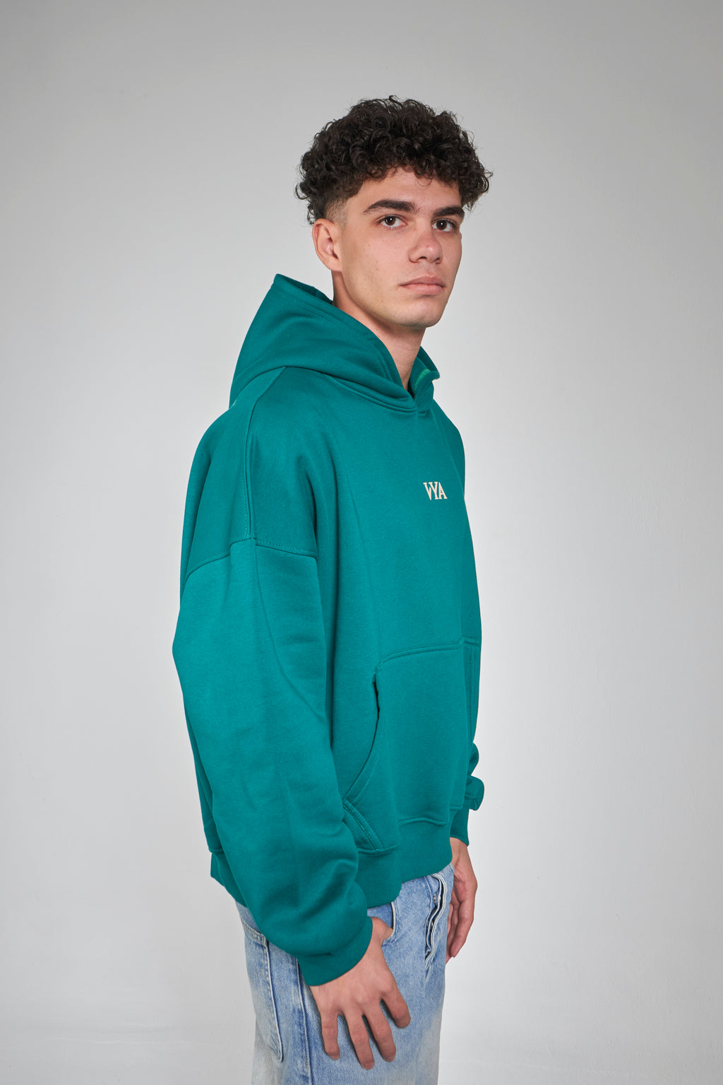 Green Box Fit Hoodie