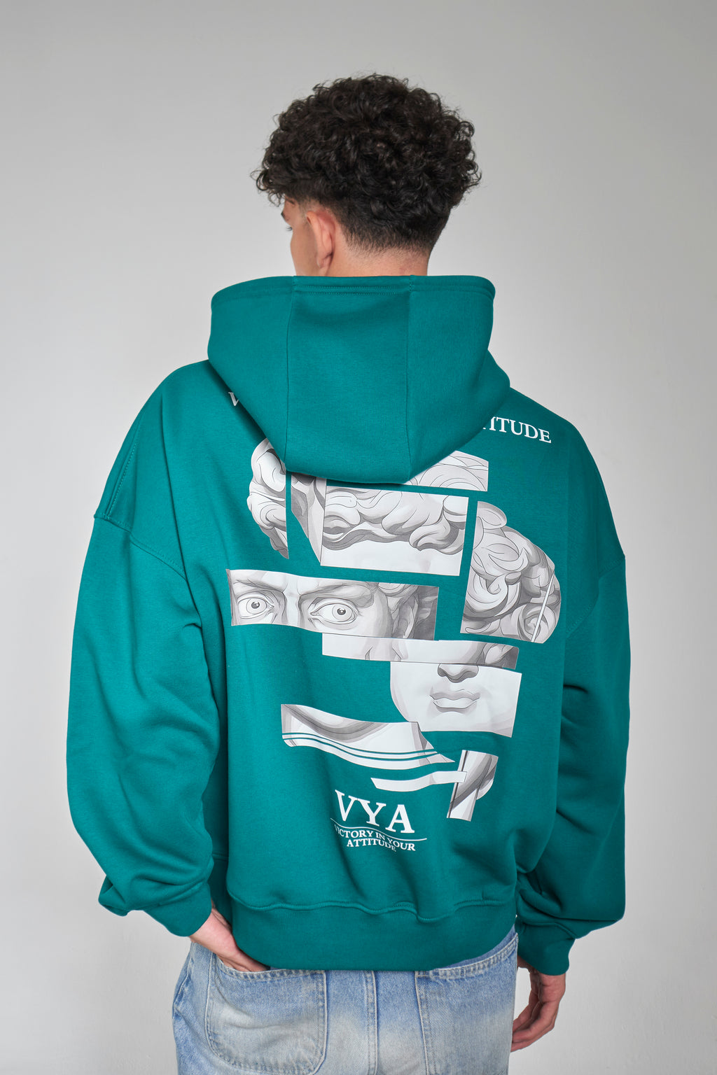 Green Box Fit Hoodie