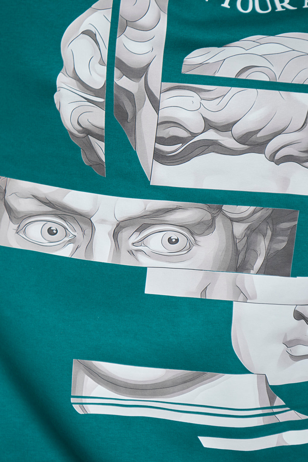 Green Box Fit Hoodie