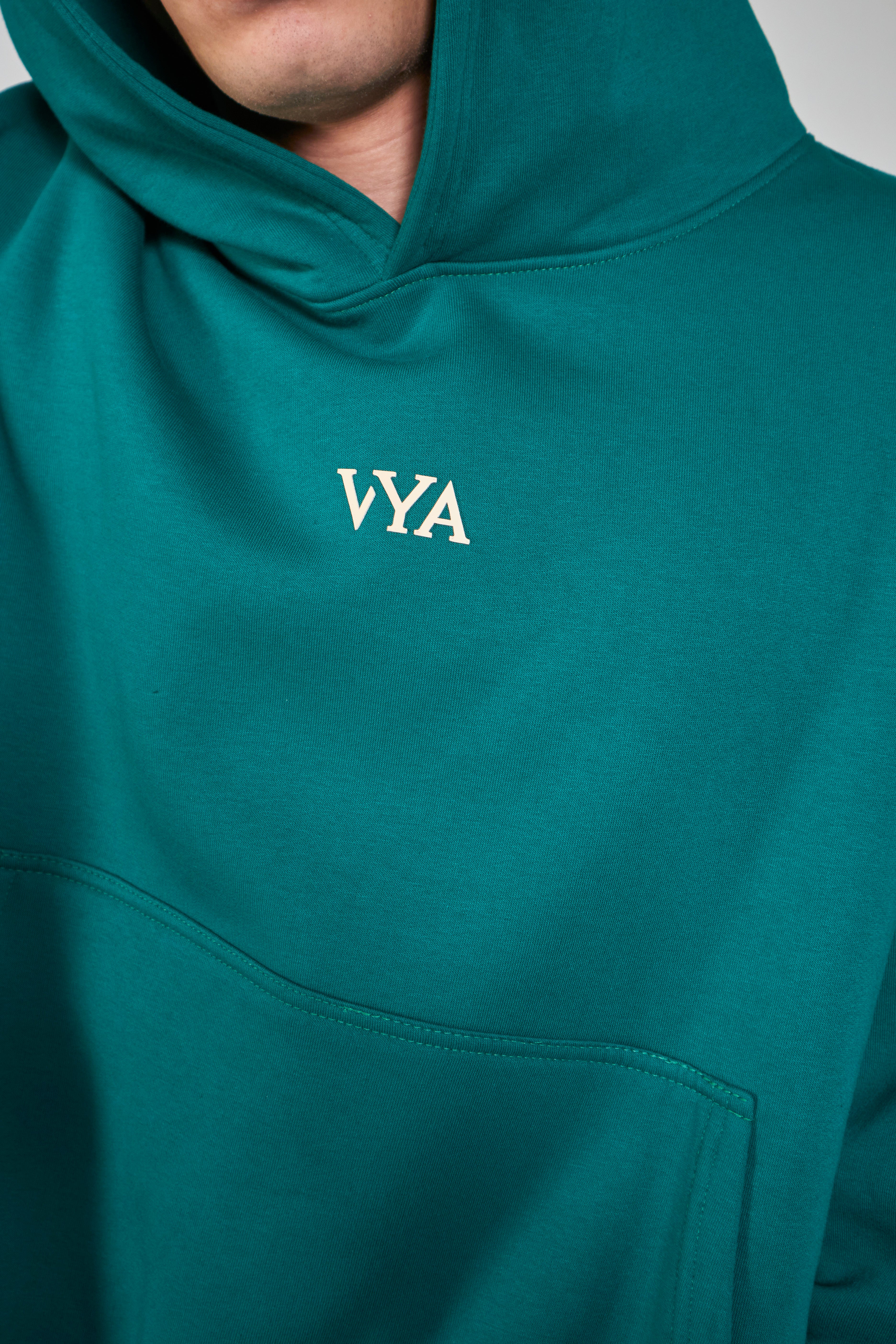 Green Box Fit Hoodie