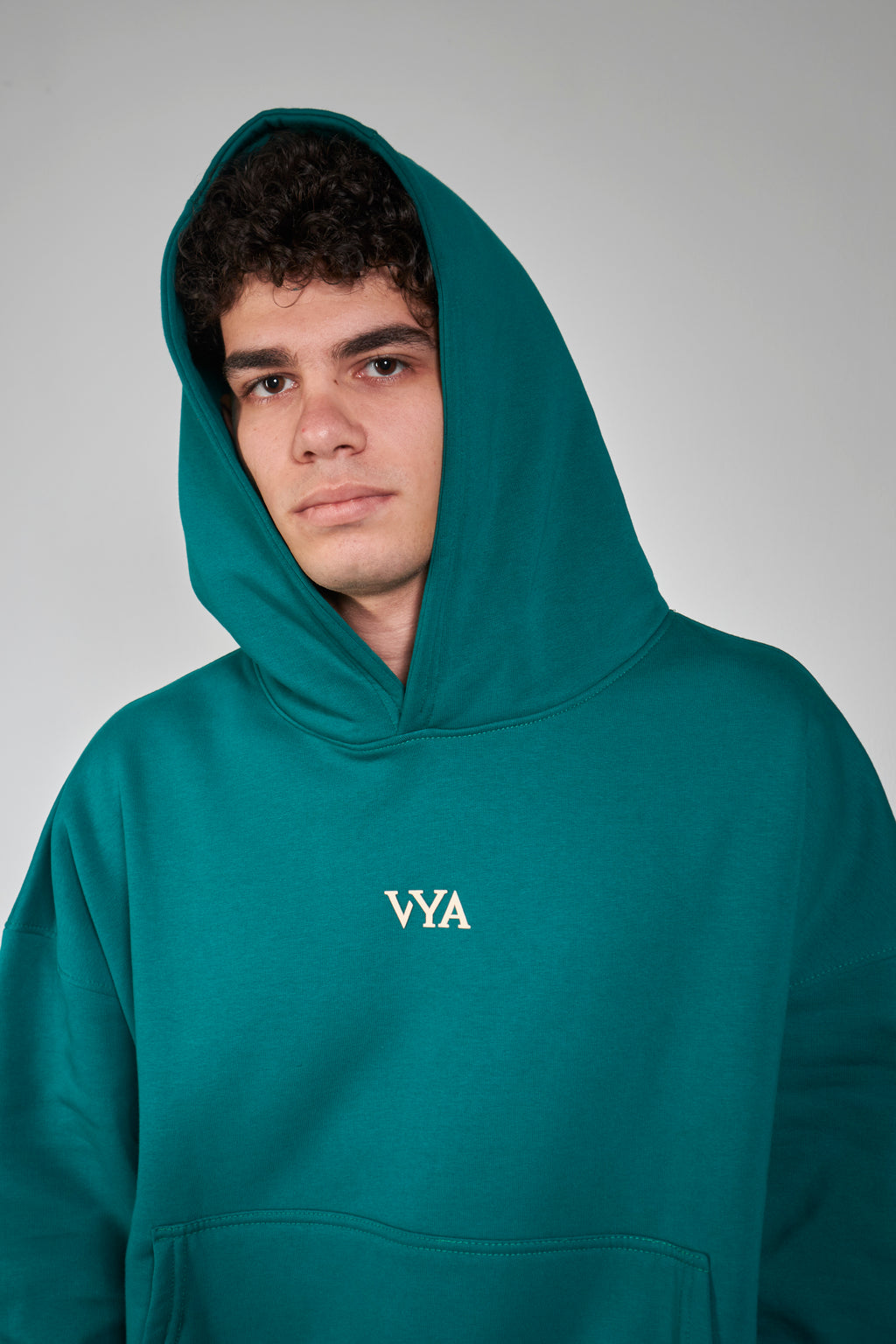 Green Box Fit Hoodie