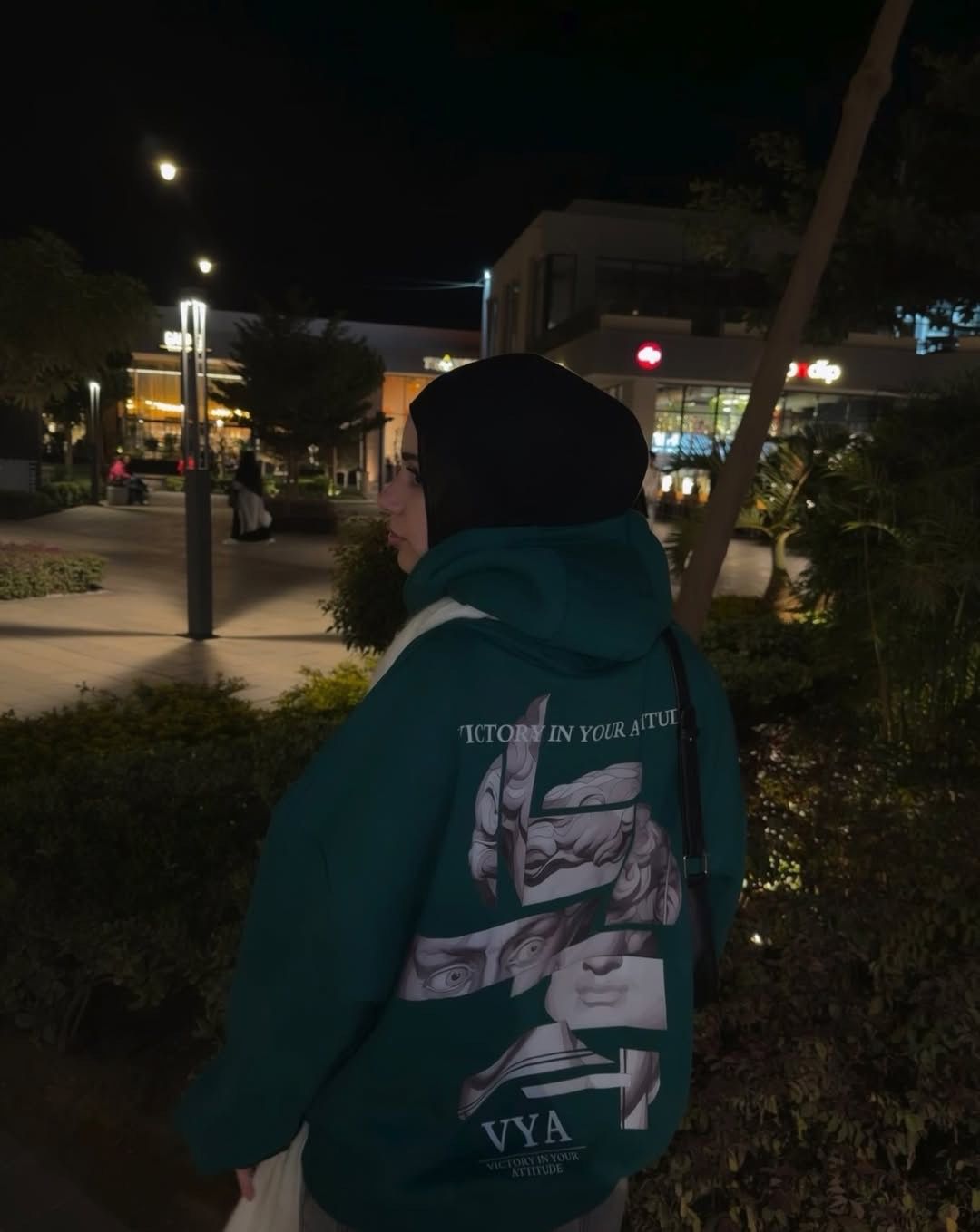 Green Box Fit Hoodie
